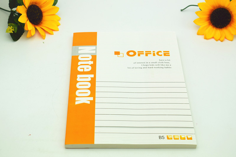 熱銷(xiāo)16K辦公筆記本B5120型辦公膠裝記事本卡鈔本文具用品銷(xiāo)售